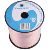 Kabel głośnikowy przezroczysty CCA 2x1mm² 100m