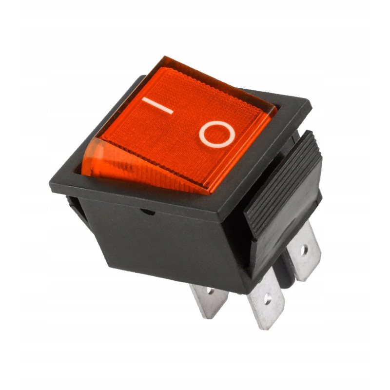 Złącze przełącznik IRS-201-1A czerwony 2szt