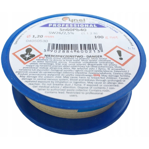 Cyna 1,2mm 100g Cynel