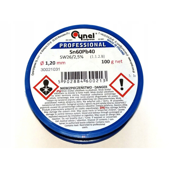 Cyna 1,2mm 100g Cynel