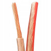 Kabel głośnikowy przezroczysty CCA 2x2mm² 100m