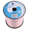Kabel głośnikowy przezroczysty CCA 2x2mm² 100m