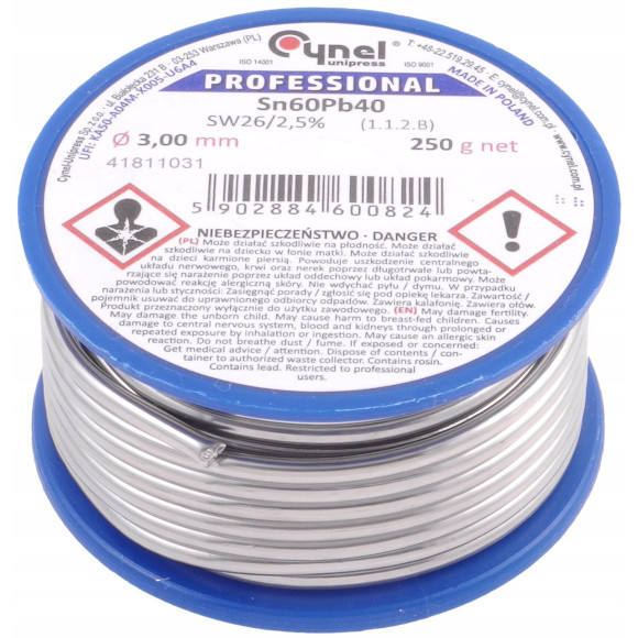 Cyna 0,9mm 250g Cynel