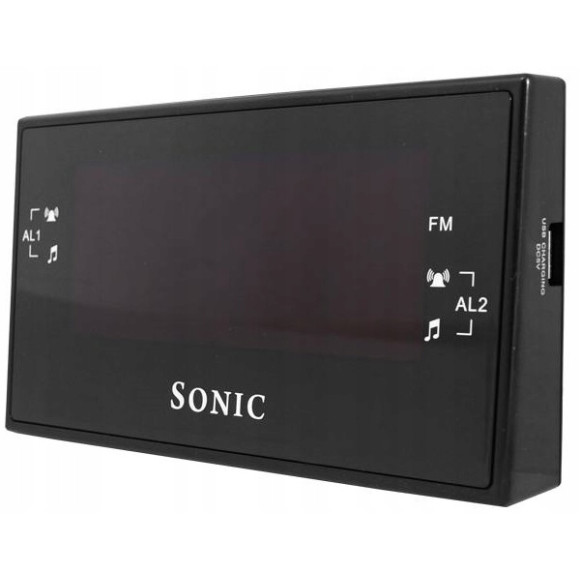 Cyfrowy radiobudzik Jumbo Sonic CR-828