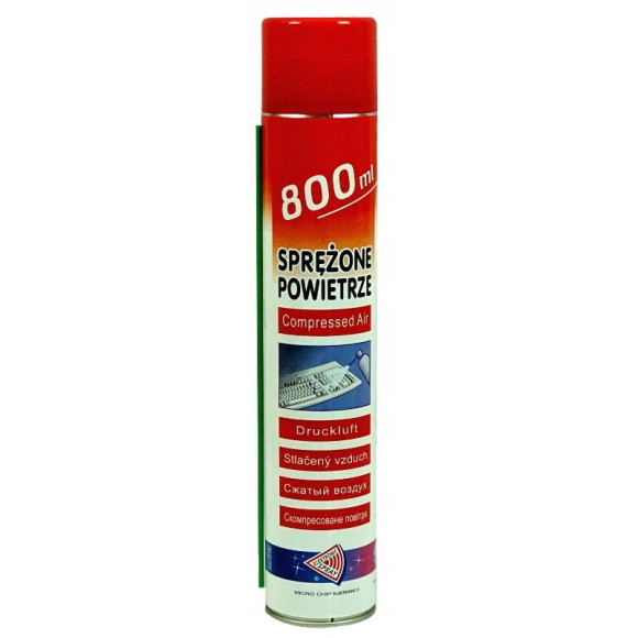 Sprężone powietrze 800ml Spray