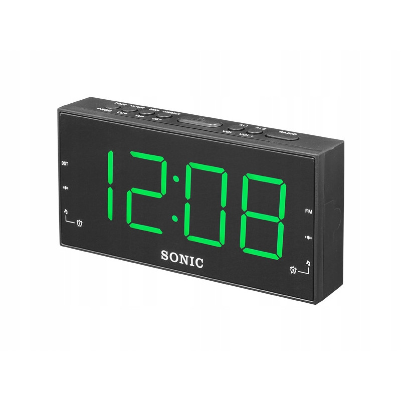 Radiobudzik sieciowo-bateryjne AM, FM Sonic CR-3155