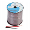 Kabel głośnikowy czerwono-czarny CCA 2x0,75mm 100m 4rolki