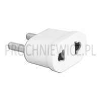 Złącze AC Wtyk PL/ gniazdo USA 2szt