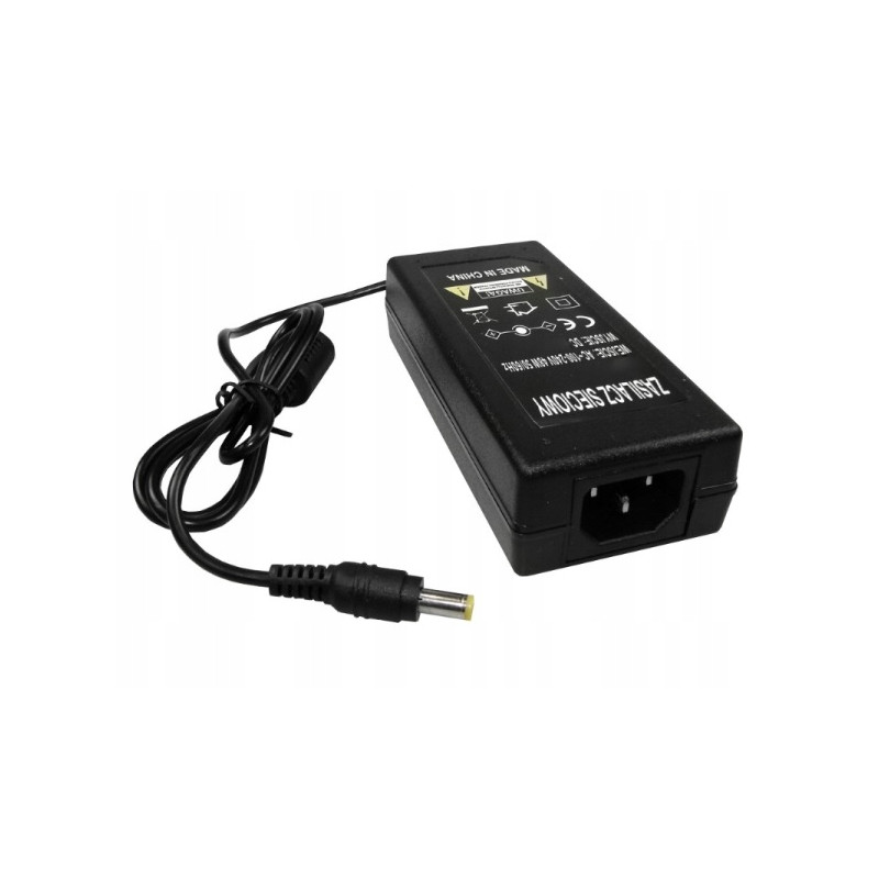 Zasilacz 24V/3A z wtyczką 2,1/5,5 czarny