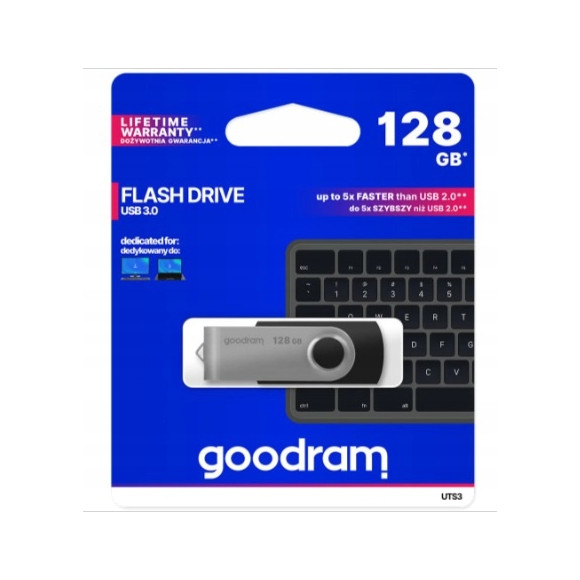 Pendrive GOODRAM USB 3.0 128GB czarny