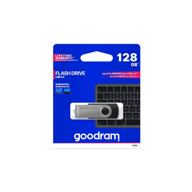 Pendrive GOODRAM USB 3.0 128GB czarny