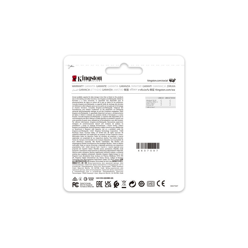 Pendrive 64GB USB 3.2 Kingston