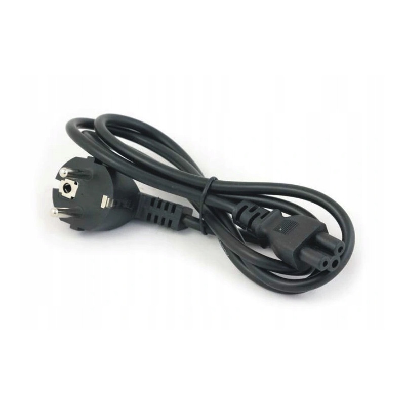 Kabel zasilający do laptopa (koniczynka) 1,5 m