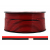 Kabel głośnikowy czerwono-czarny CCA 2x1,5mm² 100m