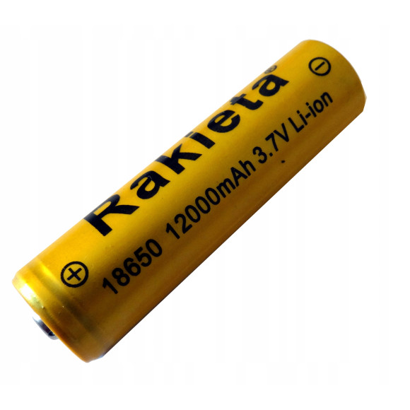 Akumulator Rakieta 18650 12Ah 3.7V Li-ion 2szt