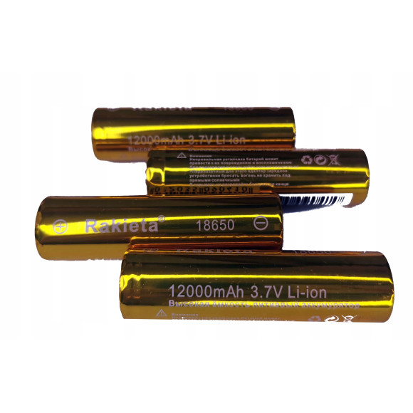 Akumulator Rakieta 18650 12Ah 3.7V Li-ion 2szt