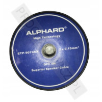 Kabel głośnikowy Alphard OFC 2x0,15mm 99,9% miedzi