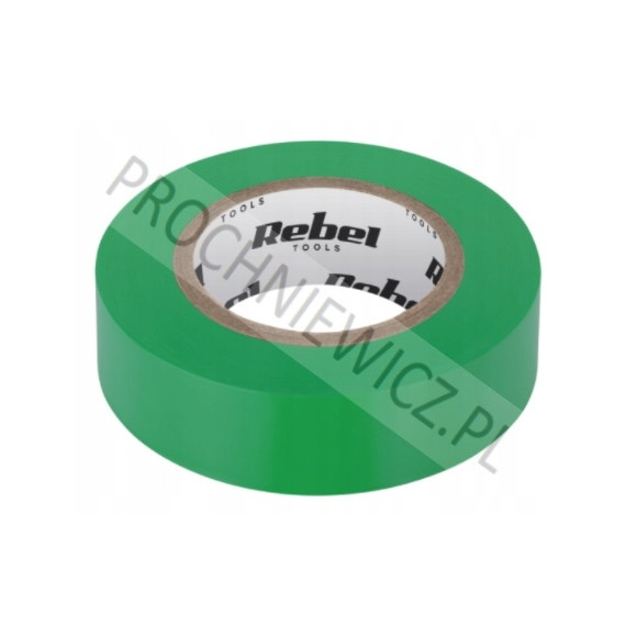 Taśma izolacyjna zielona 0,13mmx19mmx20yd 3szt