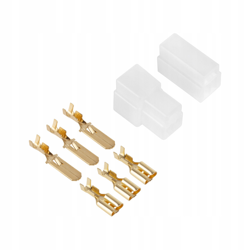 Obudowa konektorów 3kr wtyk + gniazdo 3szt