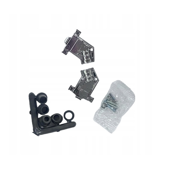 Obudowa prosta do D-Sub 9pin pod kabel kątowy 3szt