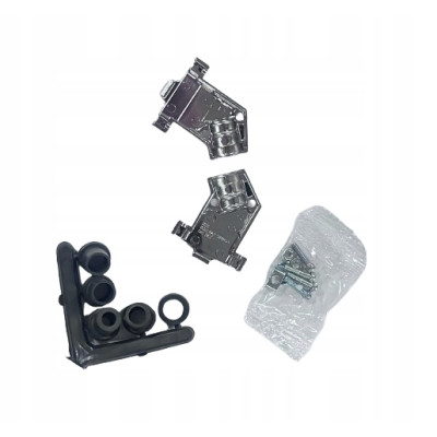 Obudowa prosta do D-Sub 9pin pod kabel kątowy 3szt