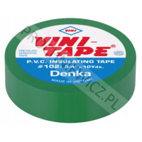 Taśma izolacyjna zielona Vini 10yd 3szt.