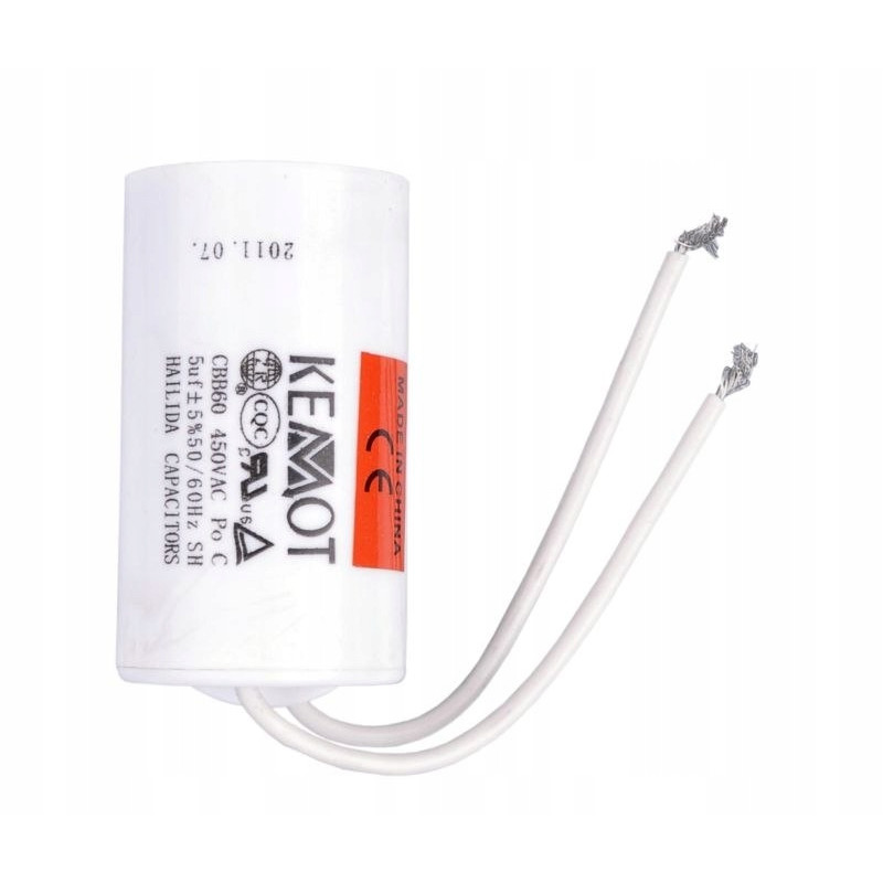 Kondensator 5uF 450V do silników jednofazowych