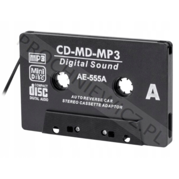 Adaptor samochodowy CD/MD-kaseta