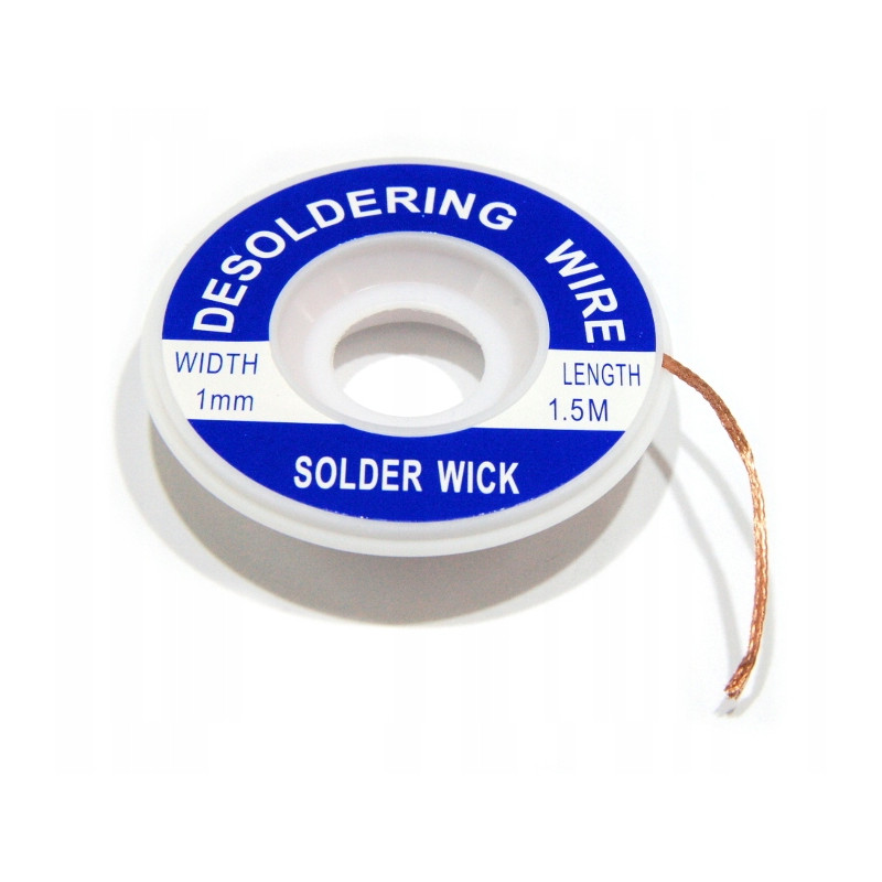 Taśma lutownicza 1mm/1.5m - (LUT0031-1) 2szt