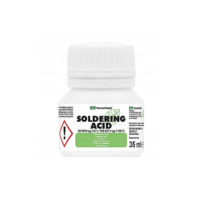 Kwas lutowniczy AG TermoPasty ART. AGT-117 35ml 2szt