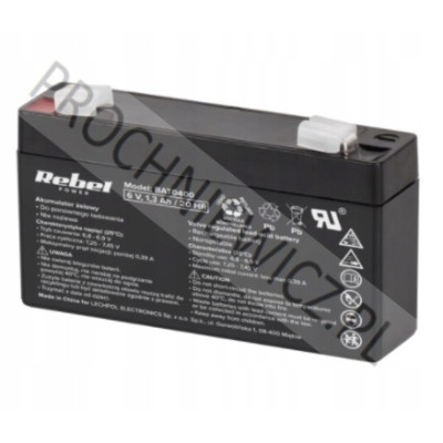 Akumulator żelowy 6V 1.3Ah