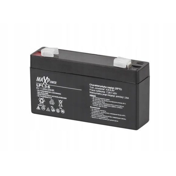 Akumulator żelowy 6V 1.3Ah