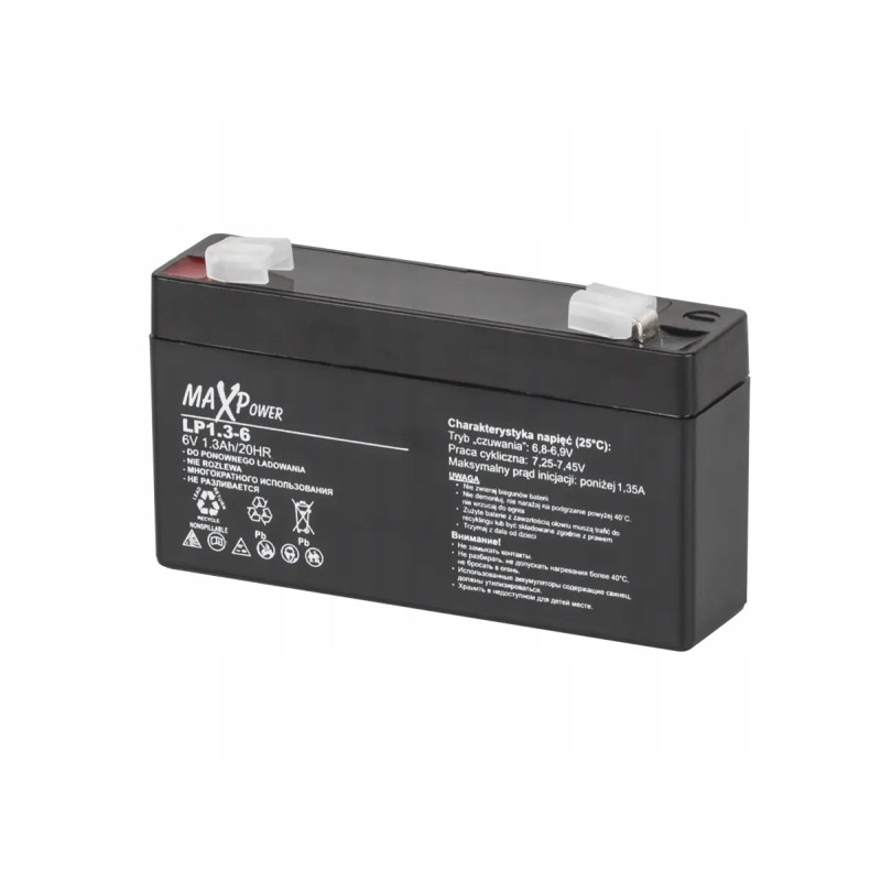 Akumulator żelowy 6V 1.3Ah