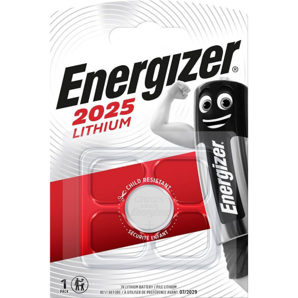Bateria litowa Energizer CR2025 2szt