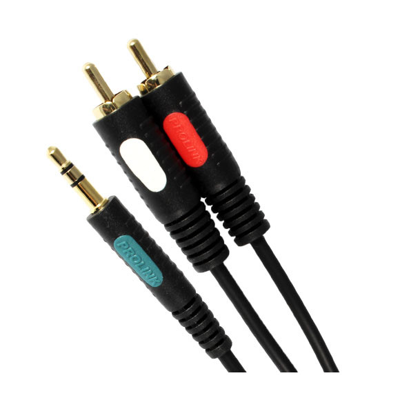 Kabel Prolink Classic 2RCA- Jack 3,5mm 10m