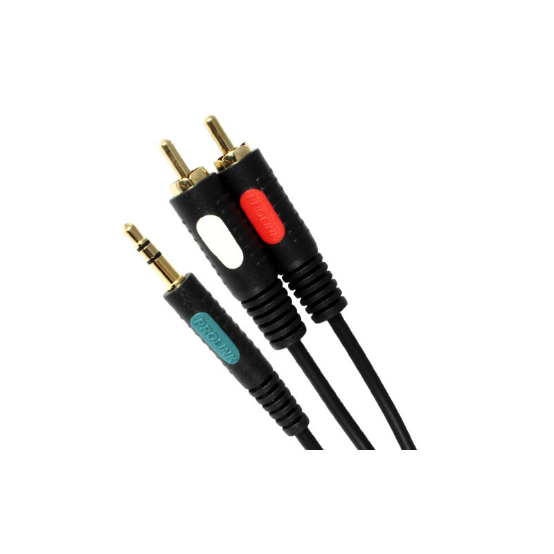 Kabel Prolink Classic 2RCA- Jack 3,5mm 10m