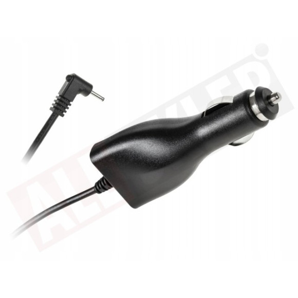 Ładowarka samochodowa do zapalniczki 9V/2A z wtyczką 2,5x0,7x10mm