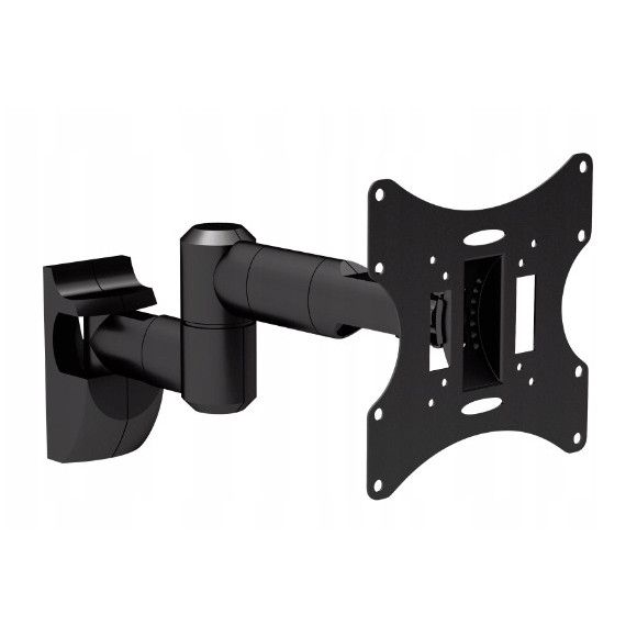 Uchwyt TV do ściany 13" - 42" czarny