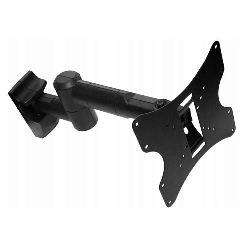 Uchwyt TV do ściany 13" - 42" czarny