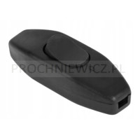 Złącze przelotowy czarny 2,5A/250V 3szt