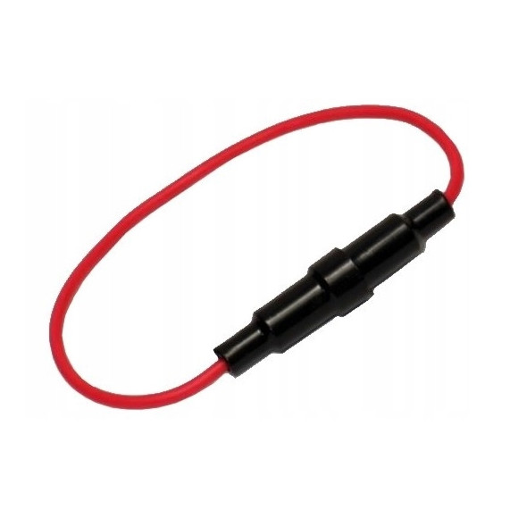 Gniazdo bezpiecznika 20mm na kablu 4szt