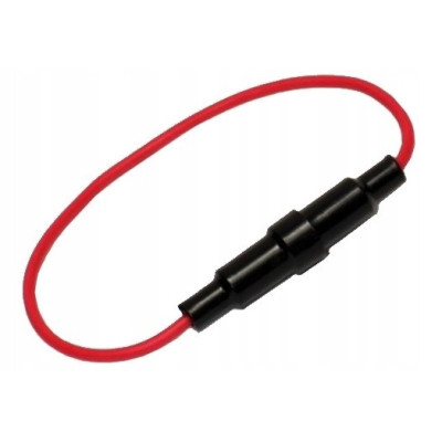 Gniazdo bezpiecznika 20mm na kablu 4szt