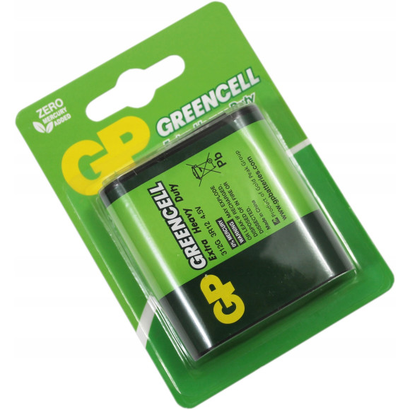 bateria płaska cynkowo-węglowa GP B (R12) 2szt