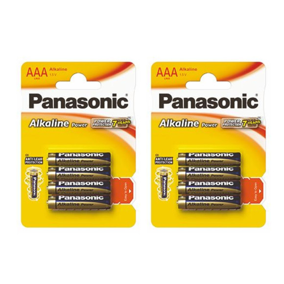Baterie alkaliczne Panasonic AAA LR03 8szt/2bl.