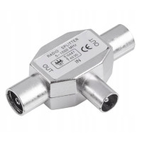 Złącze trójnik WT. TV-2xGN. TV metal 2szt