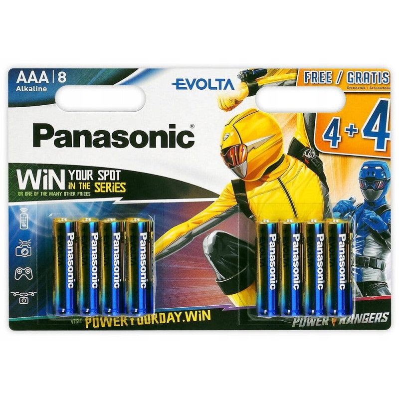 Baterie alkaliczne Panasonic evolta AAA LR03 8szt.