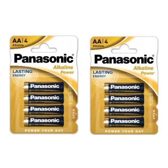 Baterie alkaliczne Panasonic AA LR6 8szt/2bl.