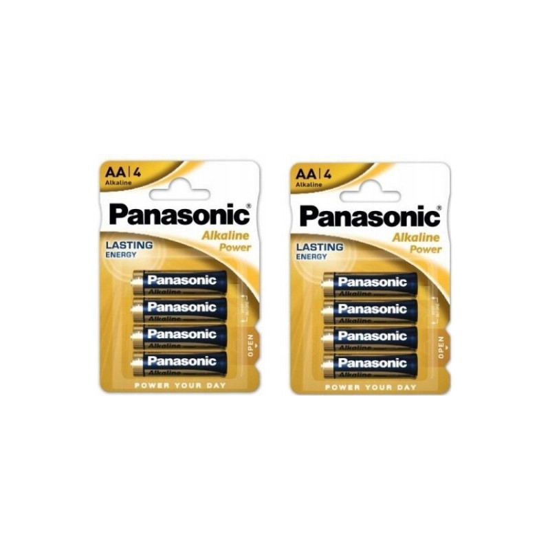 Baterie alkaliczne Panasonic AA LR6 8szt/2bl.