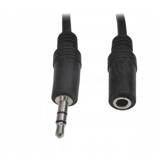 Przedłużacz słuchawkowy Jack stereo 3,5mm - 1,8m