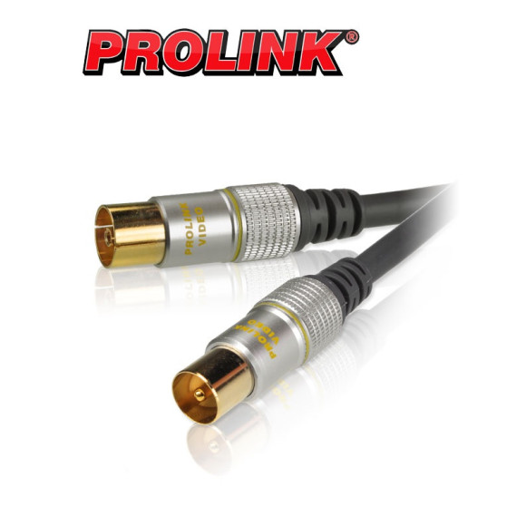 Kabel Prolink Ex wtyk antenowy TV- gn. antenowe TV 3m